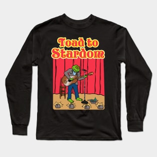 Toad To Stardom-Guitar Long Sleeve T-Shirt